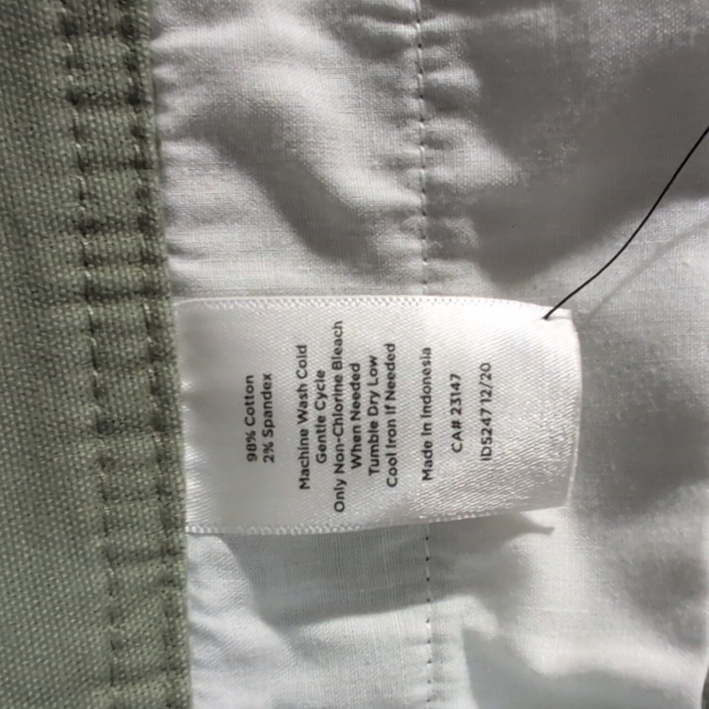 NWT Talbots Wide Leg Chinos - Picture 6 of 6